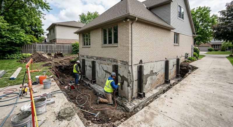 Home Foundation Repair in Northfield, CT
