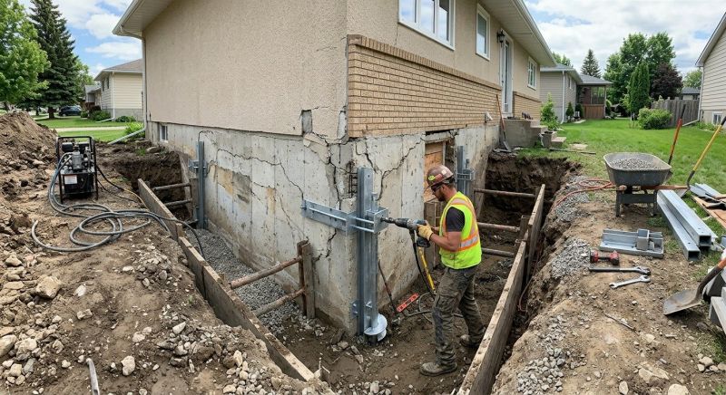 House Foundation Repair in Waterbury, CT