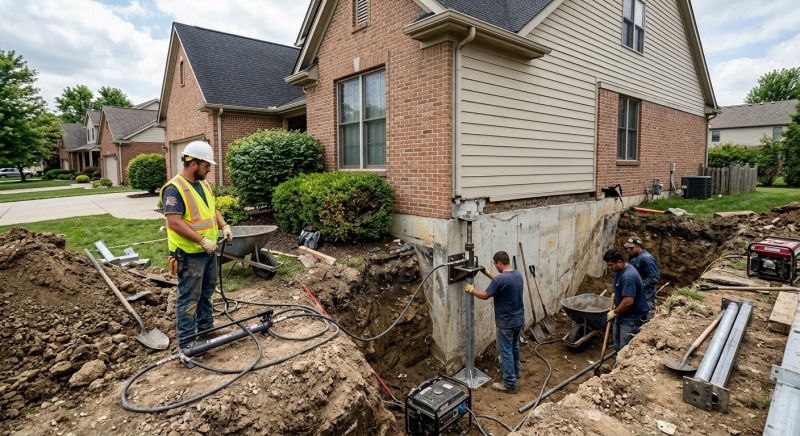 House Foundation Repair in Windsor Locks, CT