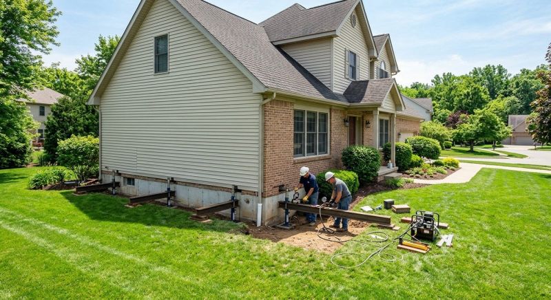 House Leveling in Southington, CT
