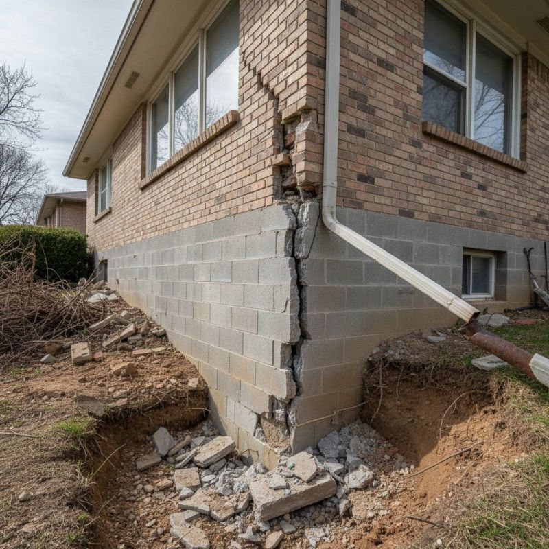 Settling Foundation Service in Durham, CT