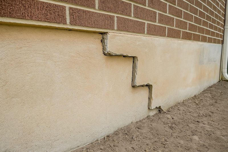 Settling Foundation Service in Suffield, CT