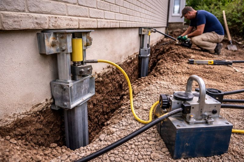 Sinking Foundation Repair in Litchfield County, CT