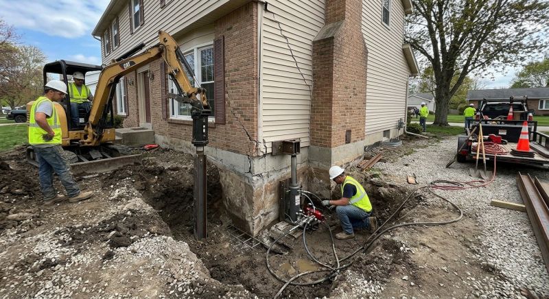 Sinking Foundation Repair in Litchfield County, CT