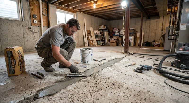 Slab Foundation Repair in Avon, CT