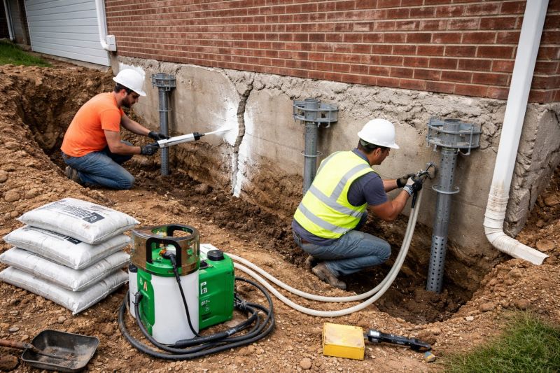 Structural Foundation Repair in Cromwell, CT