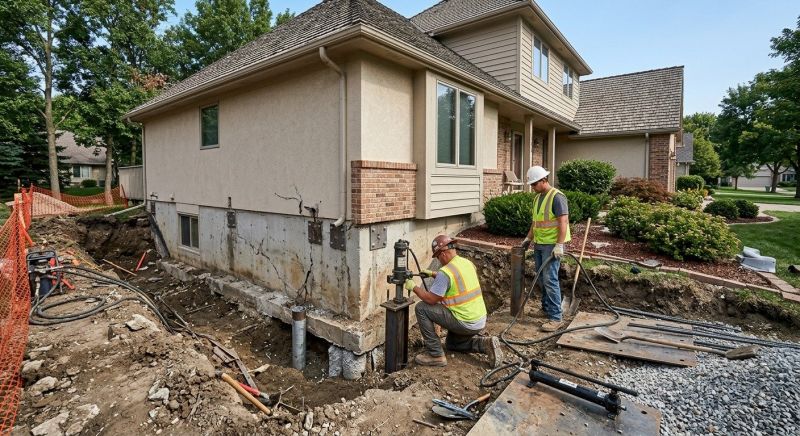 Structural Foundation Repair in Simsbury, CT