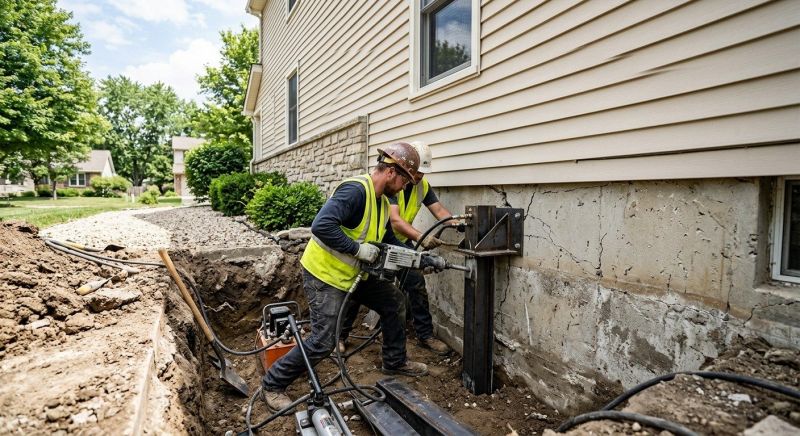 Structural Foundation Repair in Suffield, CT