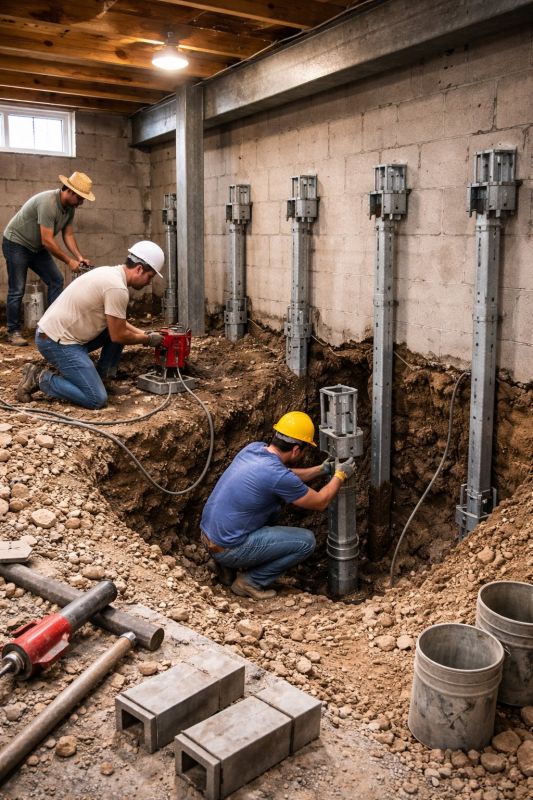 Structural Underpinning in Avon, CT