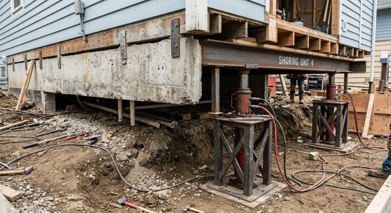 Foundation Jacking in Wethersfield, CT